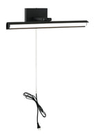 Applique murale LED Matteo Lighting S19318MB Harper, noir mat