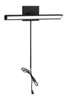 Applique murale LED Matteo Lighting S19318MB Harper, noir mat