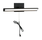 Applique murale LED Matteo Lighting S19318MB Harper, noir mat