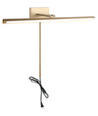 Matteo Lighting S19324CG Harper LED pour coiffeuse, couleur or champagne