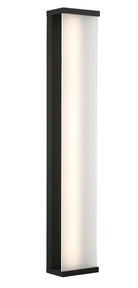 Éclairage de salle de bain LED Matteo Lighting S19730MB Stratum, noir mat