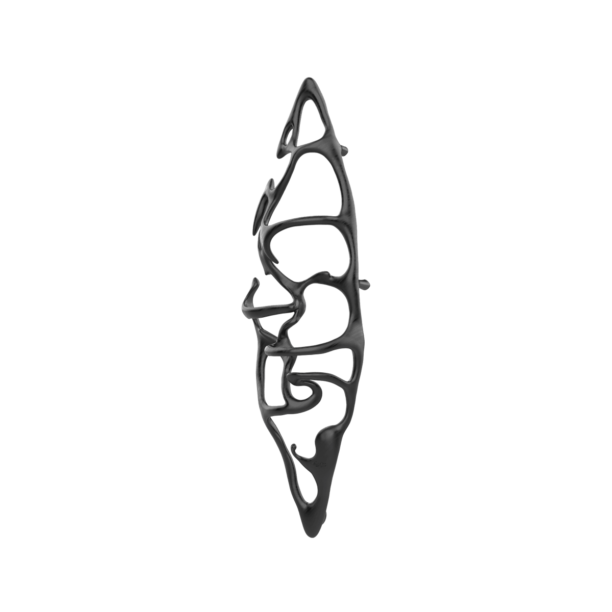 Sèche-serviettes grand format P&Bhusri S1-L-BBN-SC Boat of Sage, finition nickel noir brossé PVD