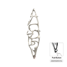 Sèche-serviettes grand format P&Bhusri S1-L-BNI-N Boat of Sage en nickel brossé PVD