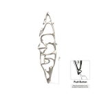 Sèche-serviettes grand format P&Bhusri S1-L-BNI-N-DO Boat of Sage en nickel brossé PVD
