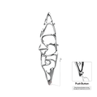 Sèche-serviettes grand format P&Bhusri S1-L-CHR-N-DO Boat of Sage en chrome poli