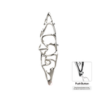 Sèche-serviettes grand format P&Bhusri S1-L-PNI-N Boat of Sage en nickel poli PVD