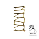 P&Bhusri S5-M-24K-N Provence Towel Warmer in PVD 24K Gold