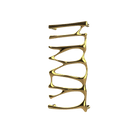 P&Bhusri S5-M-24K-SC Provence Towel Warmer in PVD 24K Gold