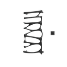 P&Bhusri S5-M-BBN-XM Provence Towel Warmer in PVD Brushed Black Nickel