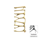 P&Bhusri S5-M-BLG-N Provence Towel Warmer in PVD Brushed Luxury Gold