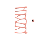 P&Bhusri S5-M-BPK-XM Provence Towel Warmer in Blossom Pink