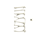P&Bhusri S5-M-BWG-XM Provence Towel Warmer in PVD Brushed White Gold