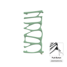 P&Bhusri S5-M-CGR-N Provence Towel Warmer in Celadon Green