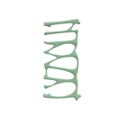 P&Bhusri S5-M-CGR-SC Provence Towel Warmer in Celadon Green