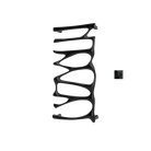 P&Bhusri S5-M-PBN-XM Provence Towel Warmer in PVD Polished Black Nickel