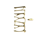 P&Bhusri S5-M-PBR-XA Provence Towel Warmer in PVD Polished Brass