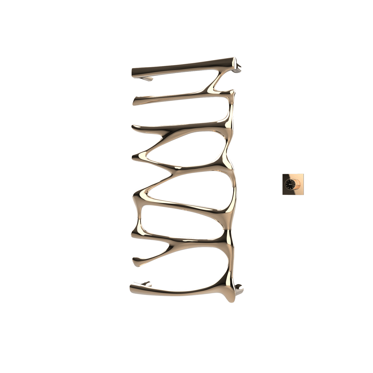 Sèche-serviettes Provence P&Bhusri S5-M-PBZ-XM en bronze poli PVD
