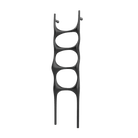 P&Bhusri S6-M-BBN-SC Crete Palace Towel Warmer in PVD Brushed Black Nickel