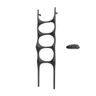 P&Bhusri S6-M-BBN-XA Crete Palace Towel Warmer in PVD Brushed Black Nickel
