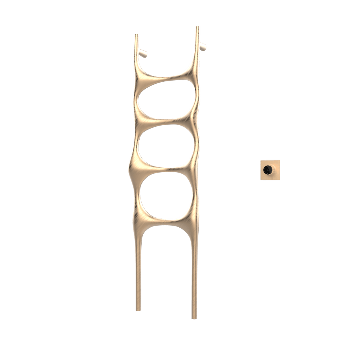 Sèche-serviettes P&Bhusri S6-M-BBZ-XM Crete Palace en bronze brossé PVD