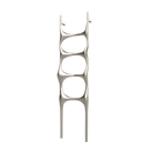 P&Bhusri S6-M-BNI-SC Crete Palace Towel Warmer in PVD Brushed Nickel