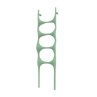 P&Bhusri S6-M-CGR-SC Crete Palace Towel Warmer in Celadon Green