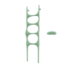 P&Bhusri S6-M-CGR-XA Crete Palace Towel Warmer in Celadon Green