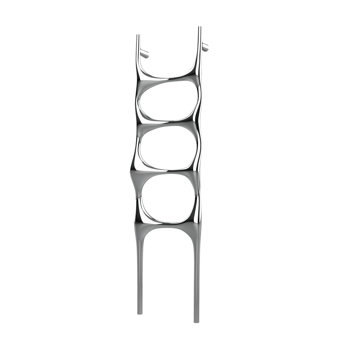 Sèche-serviettes P&Bhusri S6-M-CHR-SC Crete Palace en chrome poli