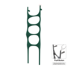 P&Bhusri S6-M-EGR-N Crete Palace Towel Warmer in Emerald Green