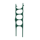 P&Bhusri S6-M-EGR-SC Crete Palace Towel Warmer in Emerald Green