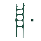 P&Bhusri S6-M-EGR-XM Crete Palace Towel Warmer in Emerald Green