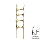 P&Bhusri S6-M-LGD-N Crete Palace Towel Warmer in PVD Polished Luxury Gold