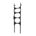 P&Bhusri S6-M-MBL-SC Crete Palace Towel Warmer in Mist Black