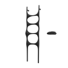 P&Bhusri S6-M-MBL-XA Crete Palace Towel Warmer in Mist Black