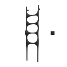 P&Bhusri S6-M-MBL-XM Crete Palace Towel Warmer in Mist Black