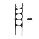 P&Bhusri S6-M-PBN-XA Crete Palace Towel Warmer in PVD Polished Black Nickel