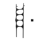 P&Bhusri S6-M-PBN-XM Crete Palace Towel Warmer in PVD Polished Black Nickel