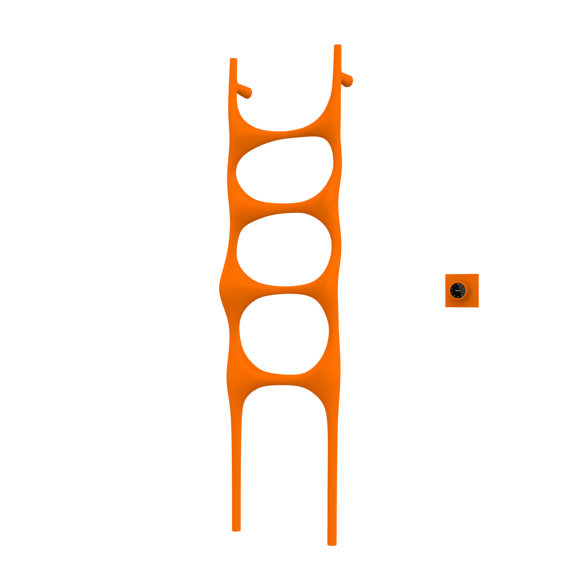 Sèche-serviettes P&Bhusri S6-M-SOR-XM Crete Palace, couleur orange sienne
