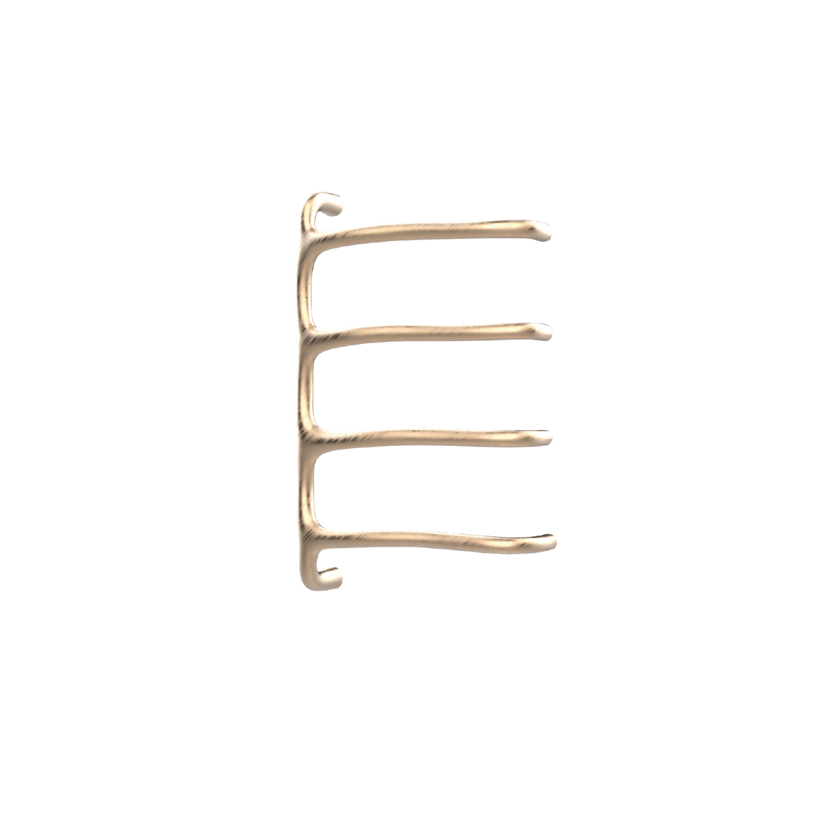 Sèche-serviettes P&Bhusri S8-M-BBZ-SC Tuscany Glimmer en bronze brossé PVD