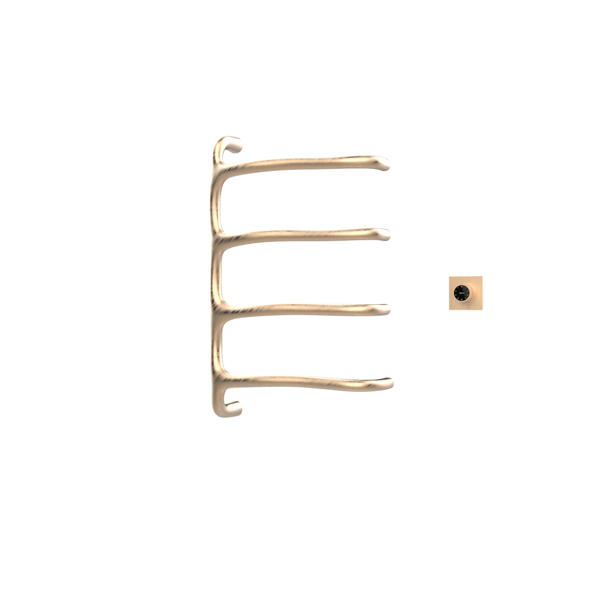 Sèche-serviettes P&Bhusri S8-M-BBZ-XM Tuscany Glimmer en bronze brossé PVD