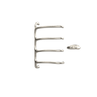 P&Bhusri S8-M-BNI-XA Sèche-serviettes Tuscany Glimmer en nickel brossé PVD