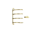 Sèche-serviettes P&Bhusri S8-M-PBR-XA Tuscany Glimmer en laiton poli PVD