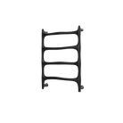 Sèche-serviettes P&Bhusri S9-M-BLK-SC Verona, noir mat