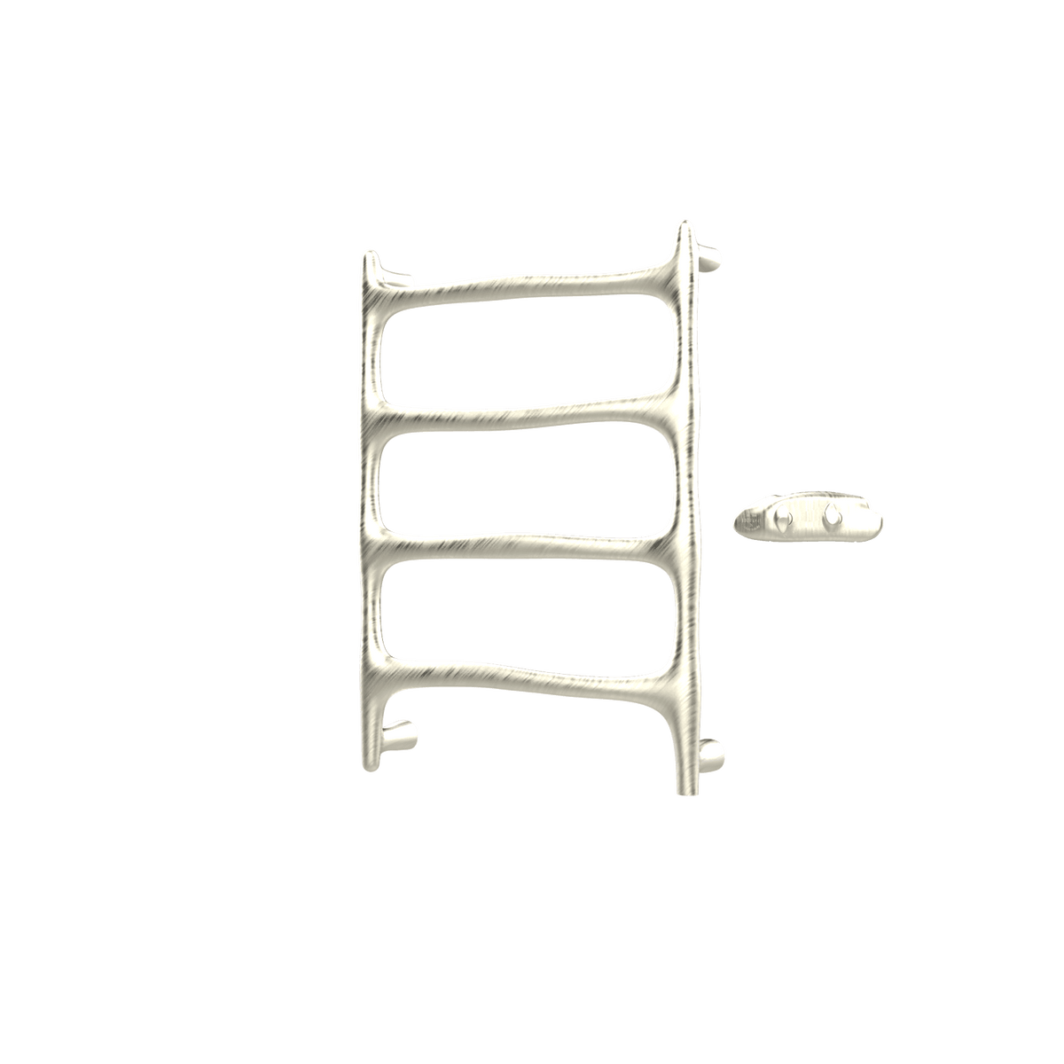 P&Bhusri S9-M-BWG-XA Sèche-serviettes Verona en PVD or blanc brossé