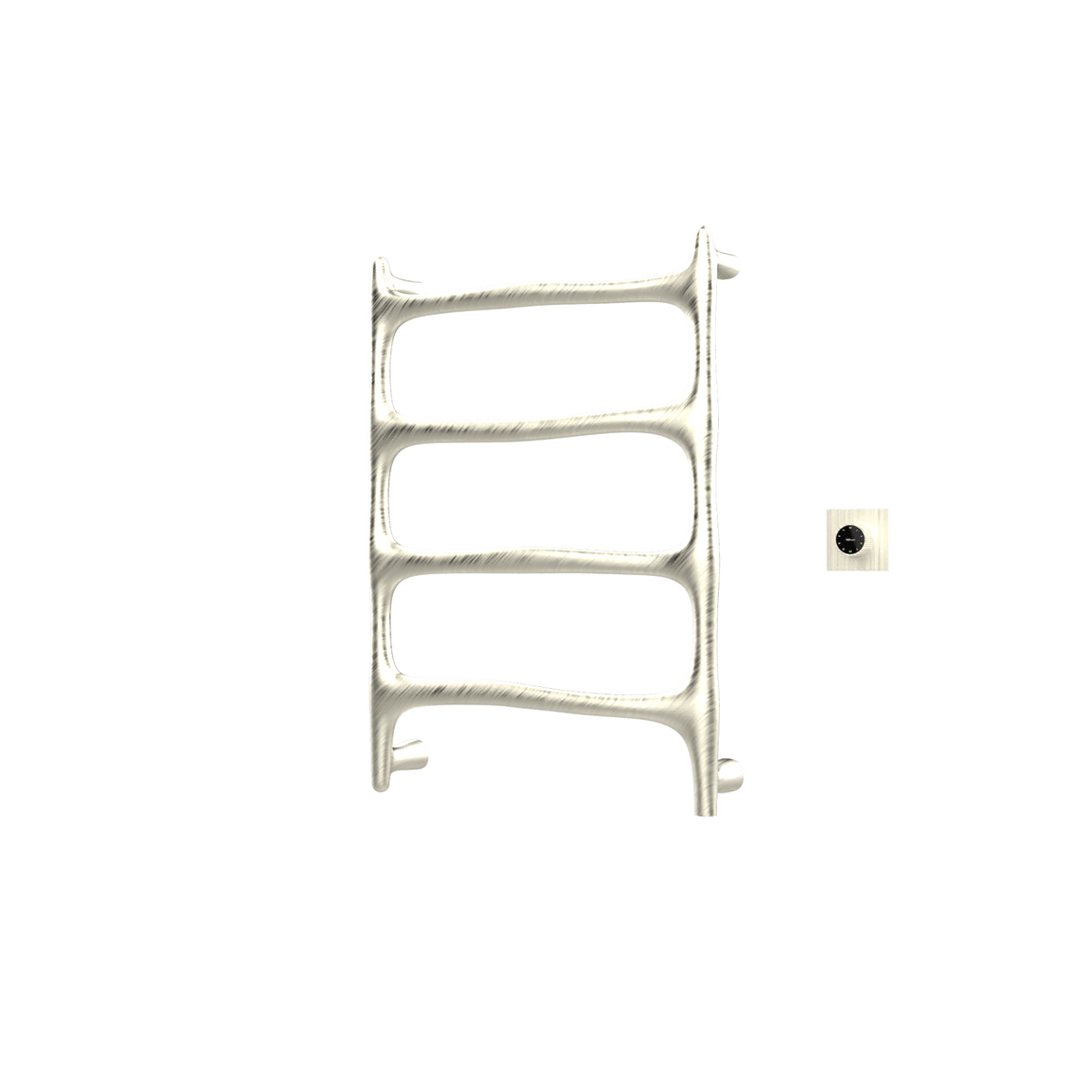 P&Bhusri S9-M-BWG-XM Chauffe-serviettes Verona en PVD or blanc brossé