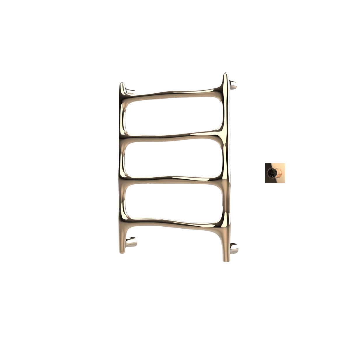 Sèche-serviettes P&Bhusri S9-M-PBZ-XM Verona en bronze poli PVD