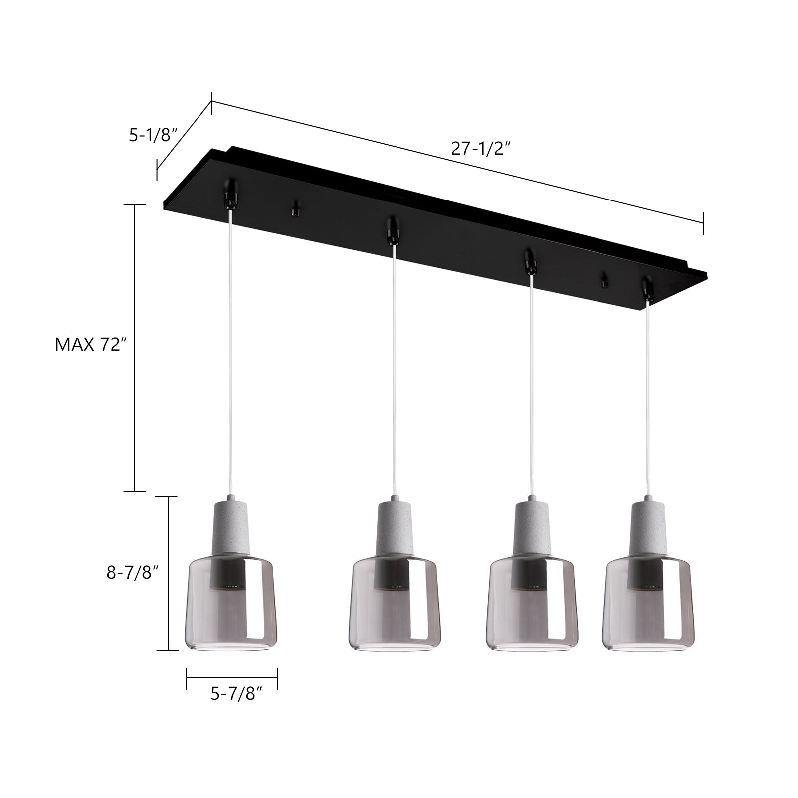 Samson LED Multi Pendant | Kuzco Lighting – Montreal Lighting