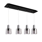 Kuzco Lighting MP12506BKSM-04 Samson LED Multi Pendant in Black