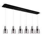 Kuzco Lighting MP12506BKSM-06 Samson LED Multi Pendant in Black