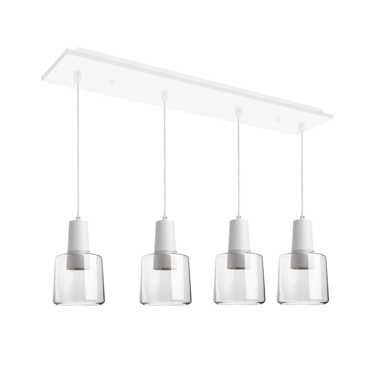 Kuzco Lighting MP12506WHCL-04 Samson LED Multi Pendant in White